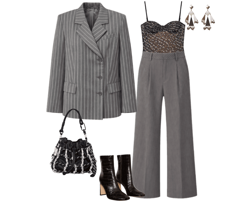 Look Dramático para Trabalho no escritório
