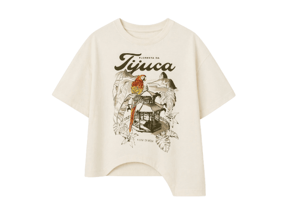 T-Shirt Recortes Vista Chinesa - Farm