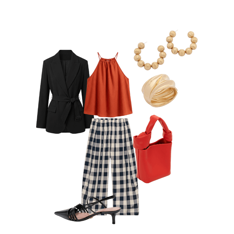Look Dramático para Festa com amigos