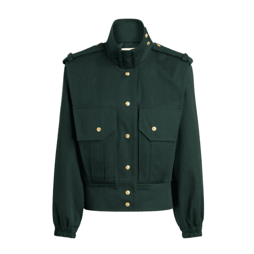 Jaqueta Belted Patou