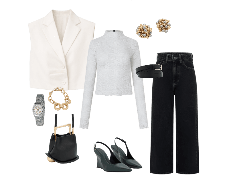 Look Contemporâneo para Trabalho no escritório