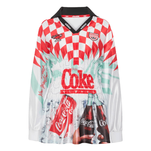 Camiseta Mash Up Smocked adidas x Coca-Cola