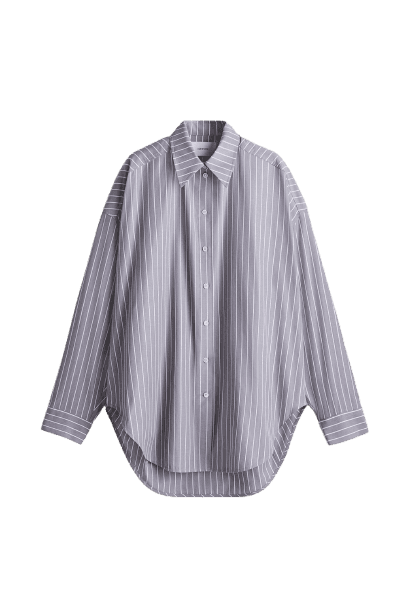 Camisa em popeline