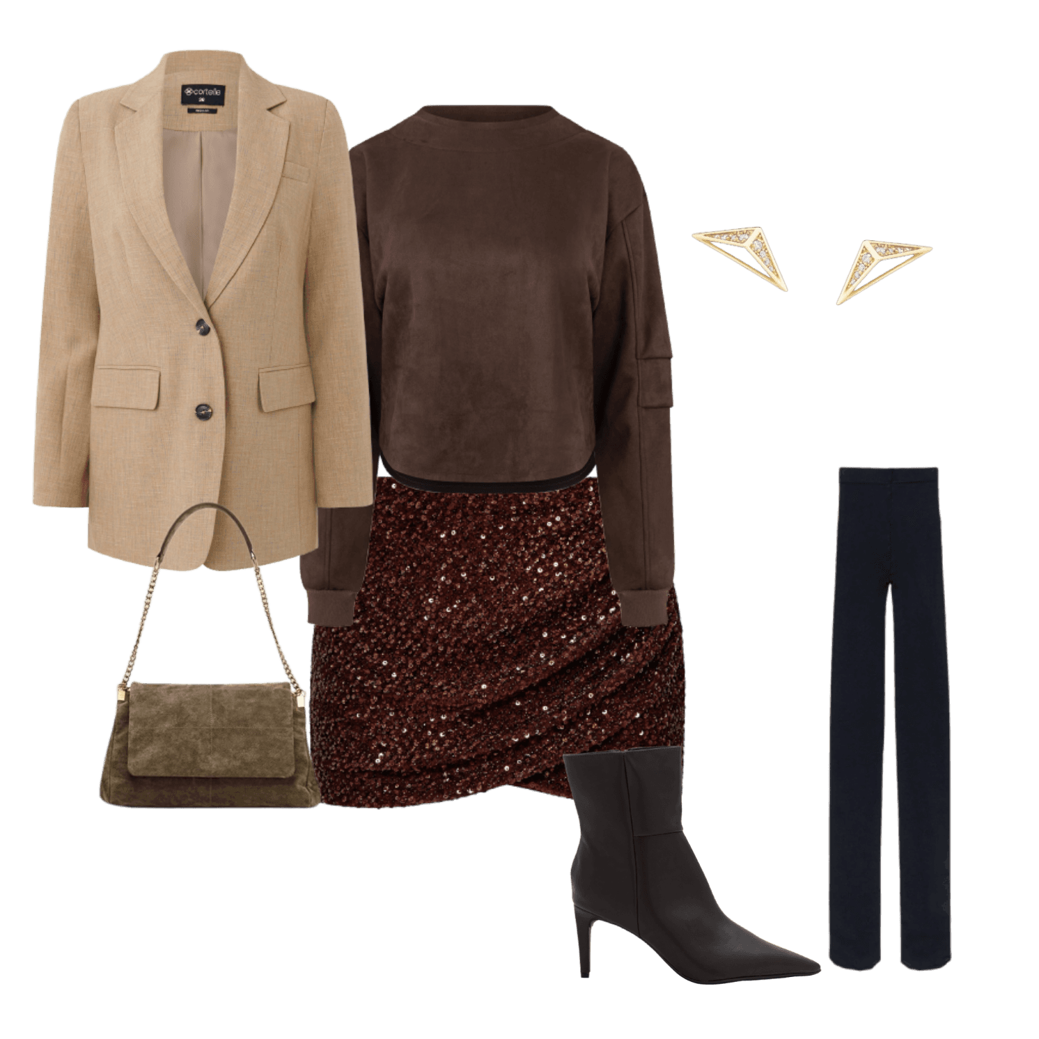 Look Magnético para Festa com amigos