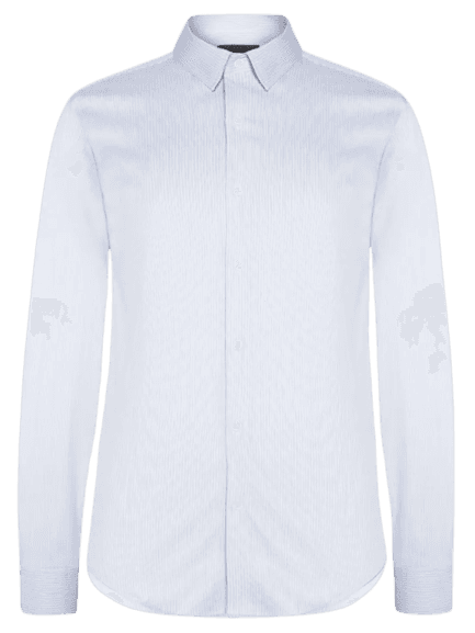 Camisa Masculina Paris Martin Manga Longa Branco Oficina Reserva