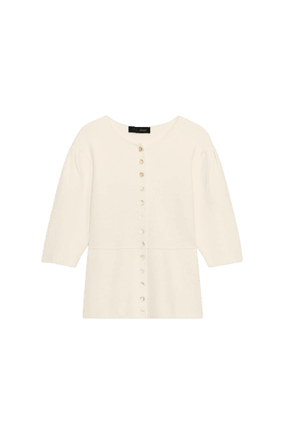 Blusa de Tricô Manga Curta