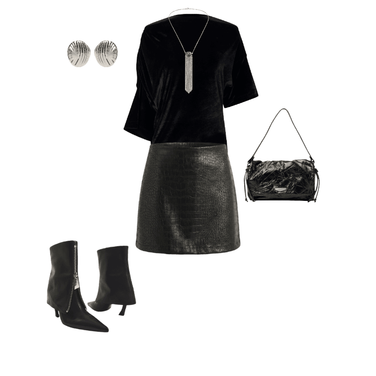 Look Magnético para Festa com amigos