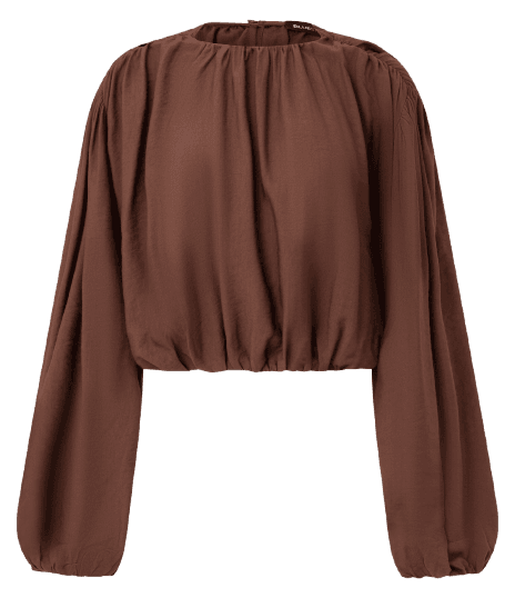 Camisa Balonê em Viscose