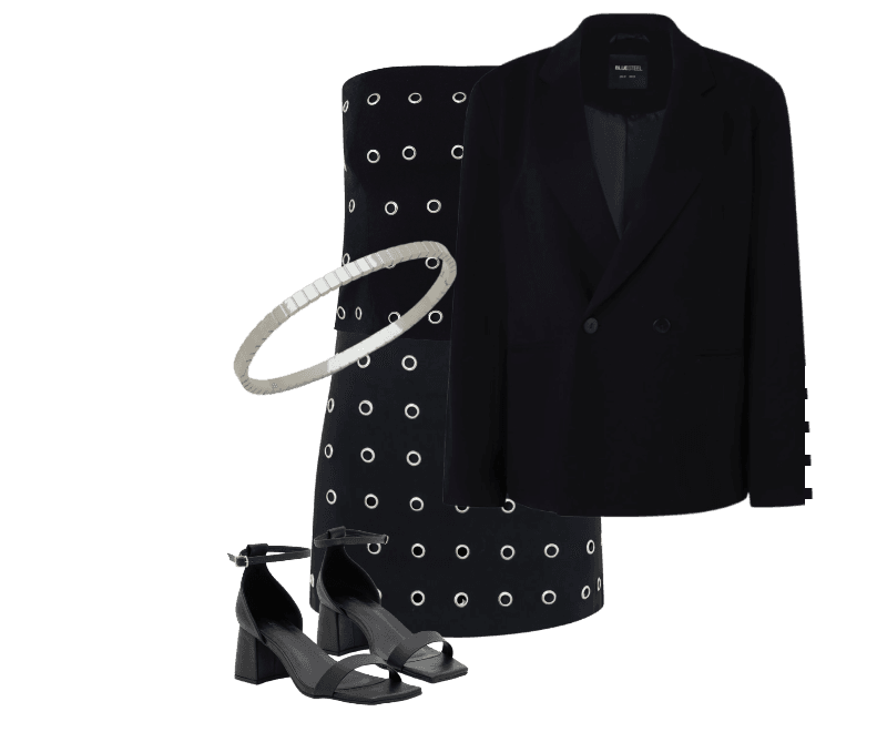 Look Dramático para Festa com amigos