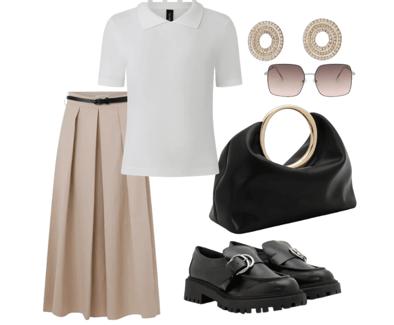 Look Dramático para Faculdade