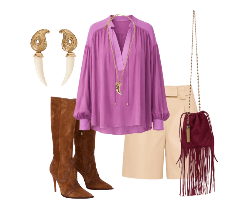 Look Dramático para Festival