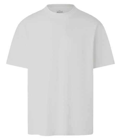 Camiseta Relaxed em Algodão com Efeito Pesado