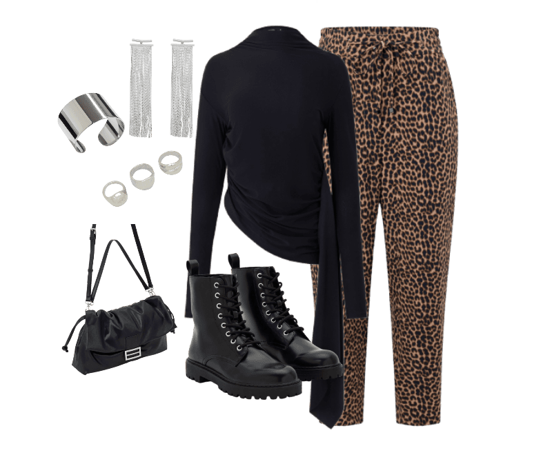 Look Dramático para Festival