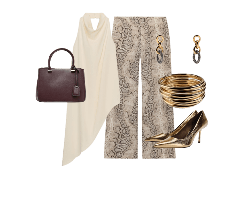 Look Dramático para Trabalho no escritório