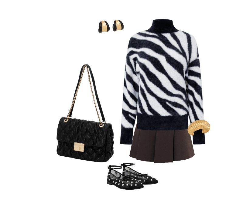 Look Magnético para Festa com amigos