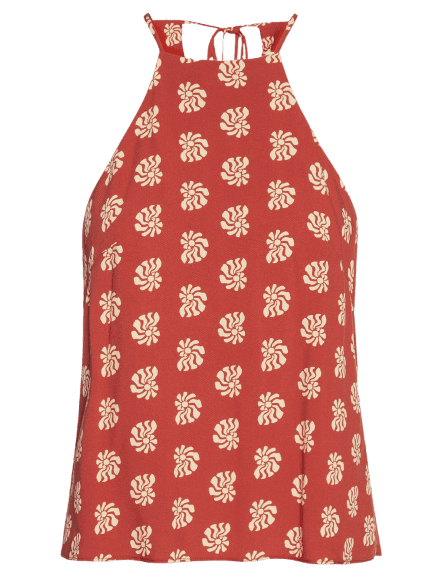 Blusa Feminina Estampa Marisco – Vermelho