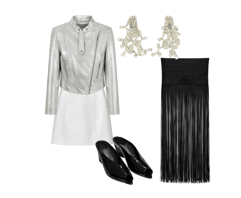 Look Dramático para Festa com amigos