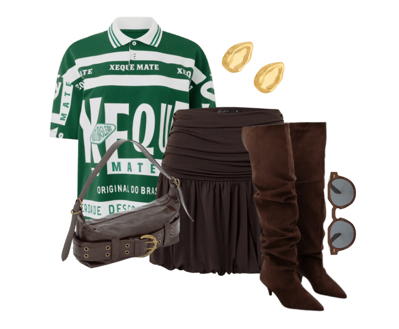 Look Contemporâneo para Festa com amigos