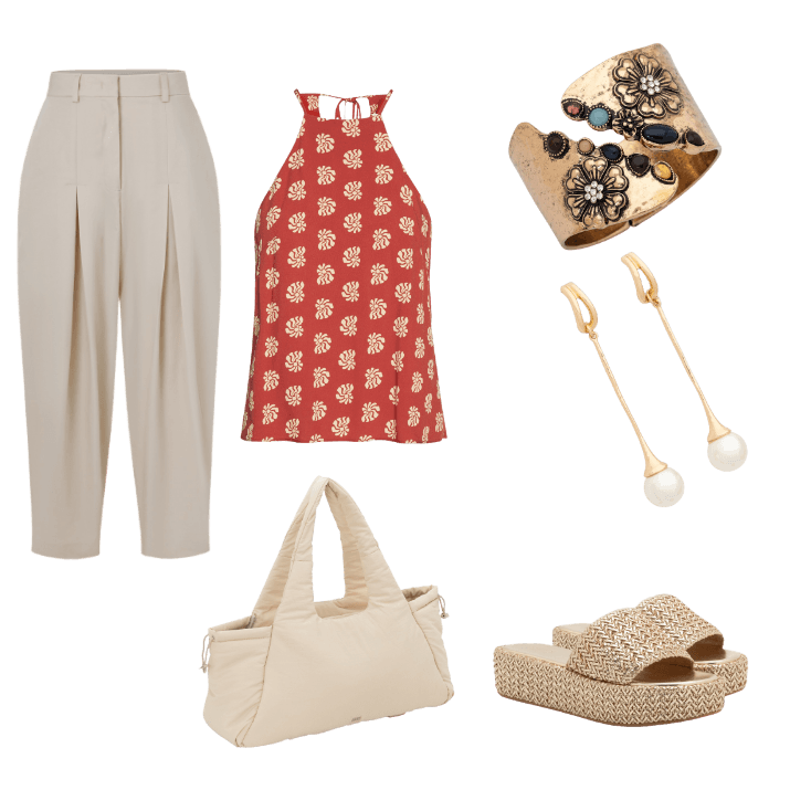 Look Elegante para Trabalho em casa