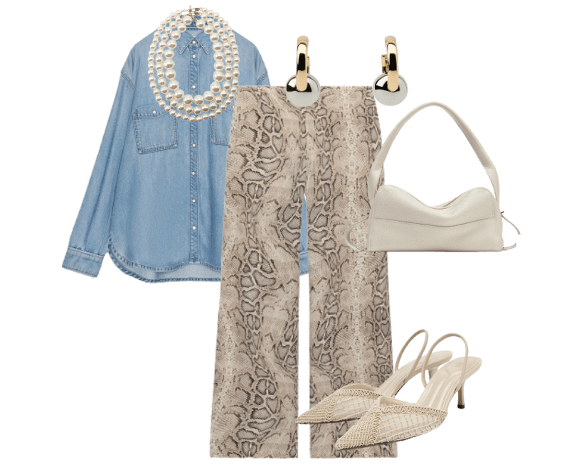 Look Magnético para Trabalho no escritório