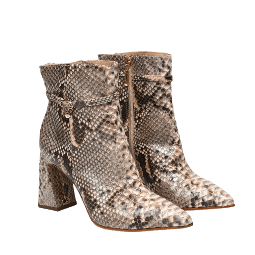 Bota Nude Sand Cobra Python Mandala JB