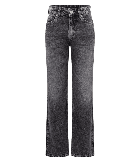Calça Flare em Jeans com Cintura Média