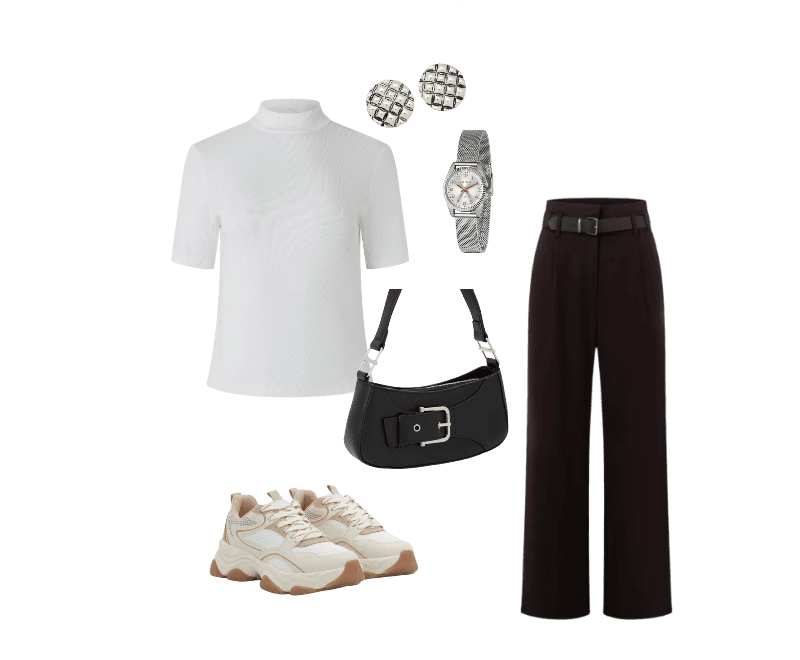 Look Contemporâneo para Trabalho no escritório