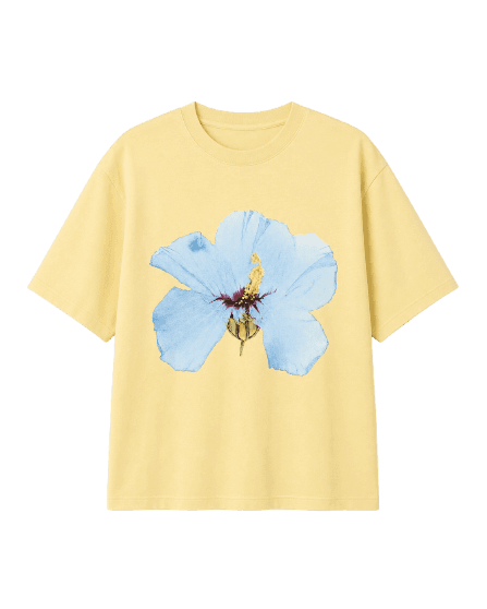T-Shirt Fun Flor Oliva