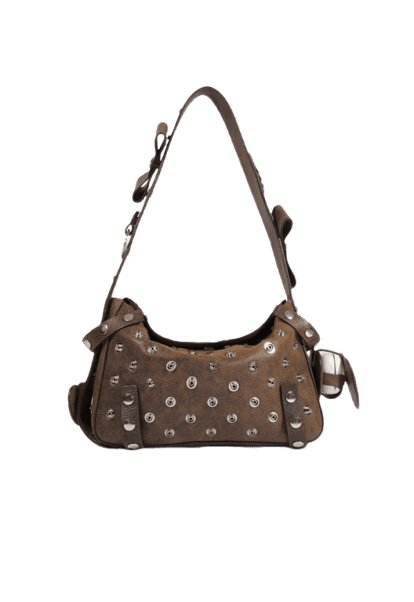 Bolsa Tiracolo Mavie Média Couro Marrom