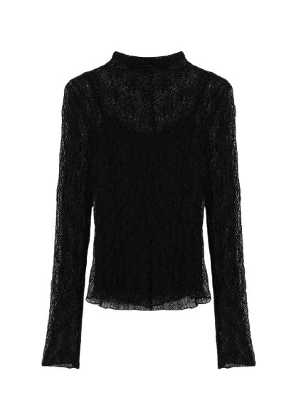 Blusa Lários Round Neck Preto