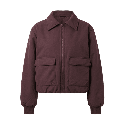 Jaqueta - Collared Soft Touch Bomber