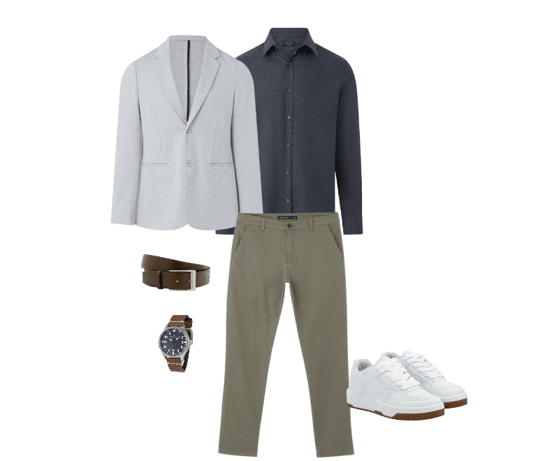 Look Contemporâneo para Trabalho no escritório