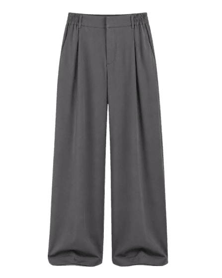 CALÇA ELASTICO NEW FABRIC - CHUMBO