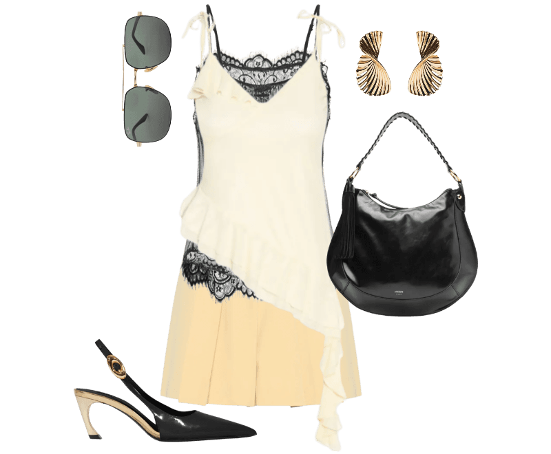 Look Contemporâneo para Date