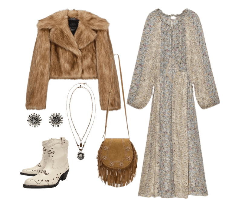 Look Dramático para Festa com amigos