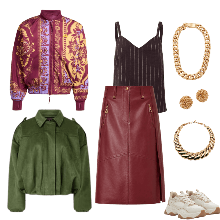Look Dramático para Trabalho em casa