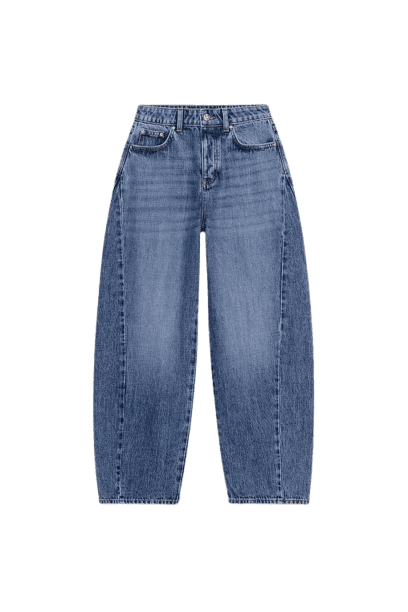 JEANS Z1975 BARREL CINTURA ALTA COSTURAS