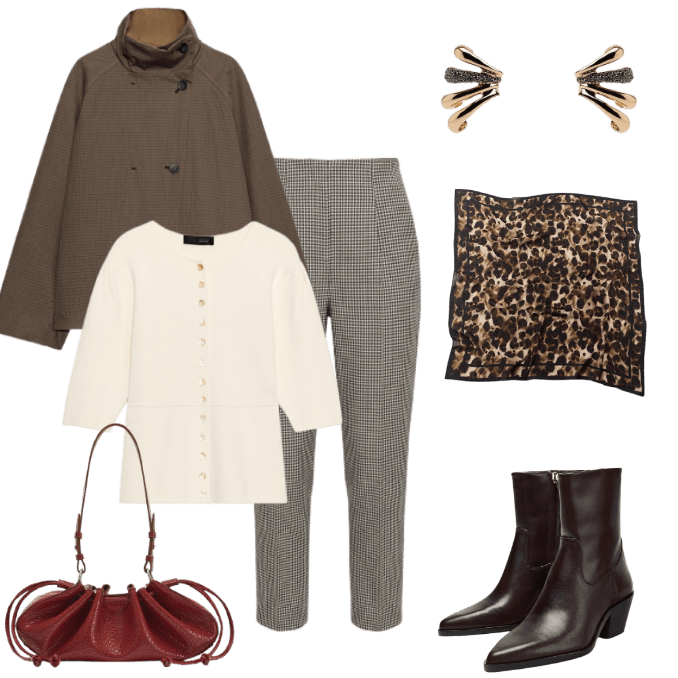 Look Elegante para Trabalho em casa