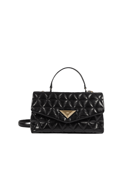 Bolsa Satchel 944 Media Couro Preta - Schutz
