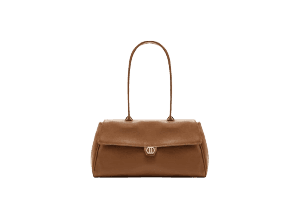 Bolsa Feminina Shoulder Couro Média Marrom Arezzo
