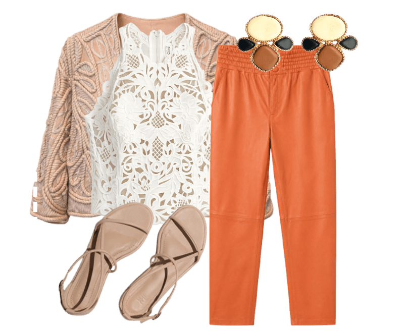 Look Dramático para Almoço com familia