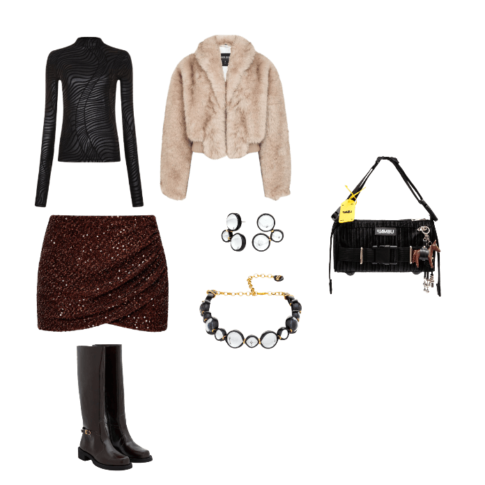 Look Dramático para Festival