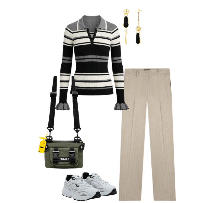 Look Esportivo para Trabalho em casa
