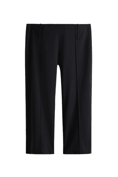Calça capri em lã