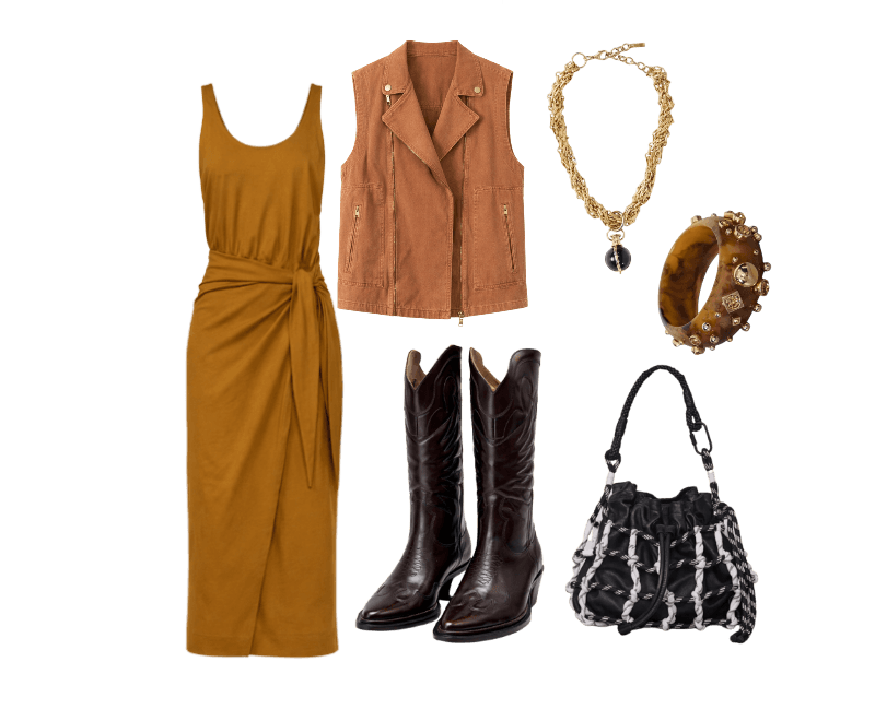 Look Dramático para Festa com amigos