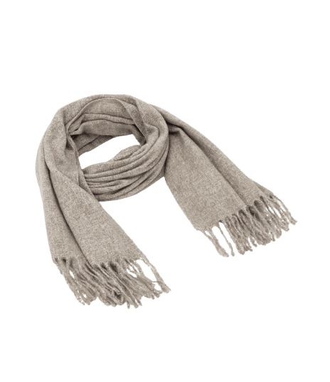 Cachecol Comfy em Flanela com Franjas