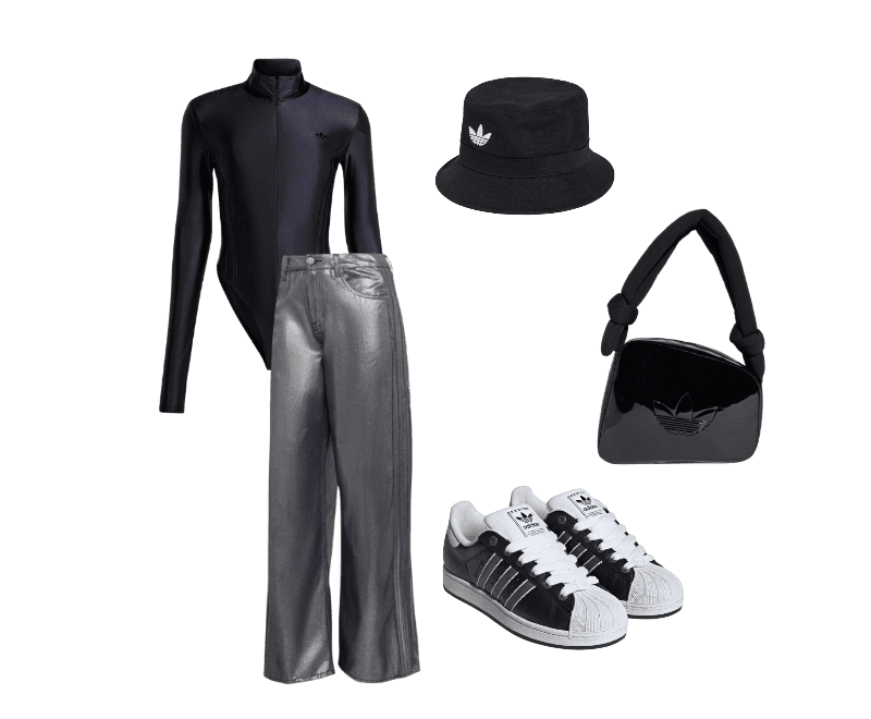 Look Dramático para Festa com amigos