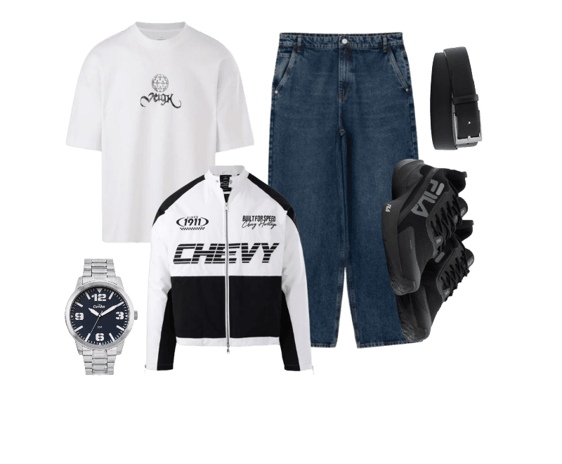 Look Dramático para Faculdade