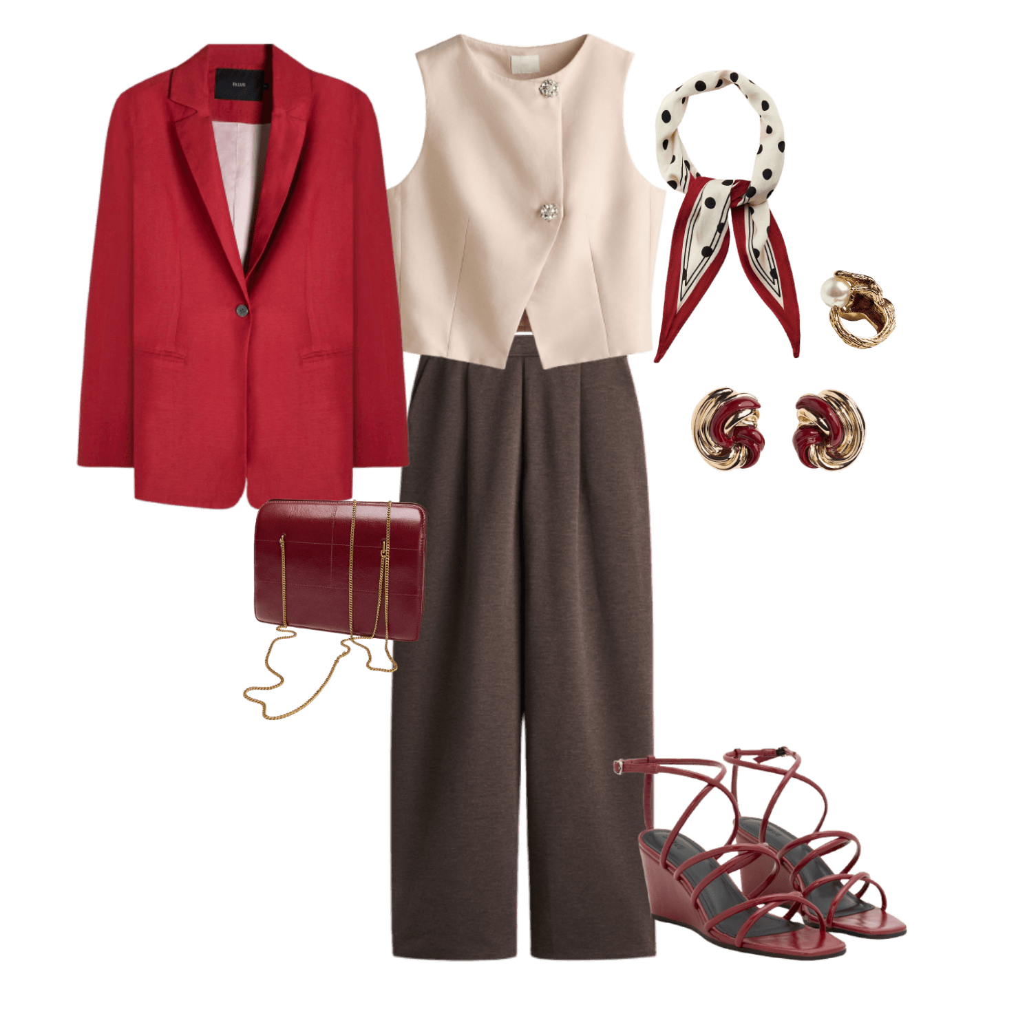 Look Dramático para Trabalho no escritório