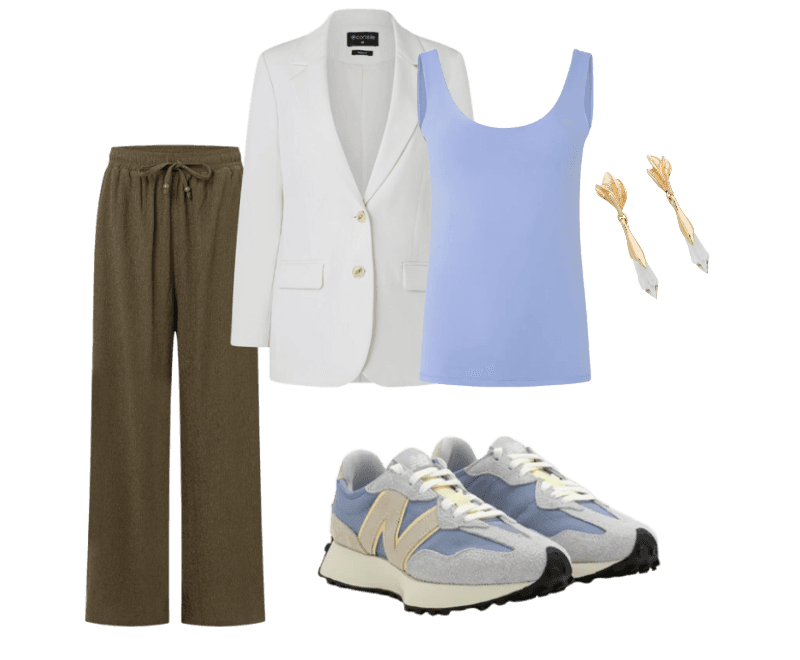 Look Esportivo para Almoço com familia